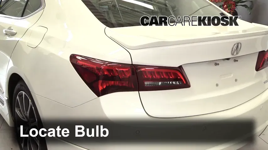 2016 Acura TLX SH-AWD 3.5L V6 Lights Turn Signal - Rear (replace bulb)
